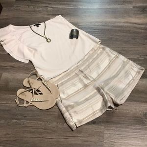 Banana Republic one shoulder top